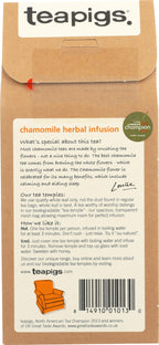 Teapigs Dream On Chamomile Flowers Tea, Case of 6, 15 Count