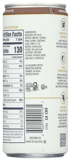 La Colombe Mocha Draft Latte Coffee Drink, Case of 12, 9 fl oz