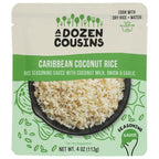 A Dozen Cousins Caribbean Coconut Rice Seasoning Sauce, Case of 10, 4 fl oz