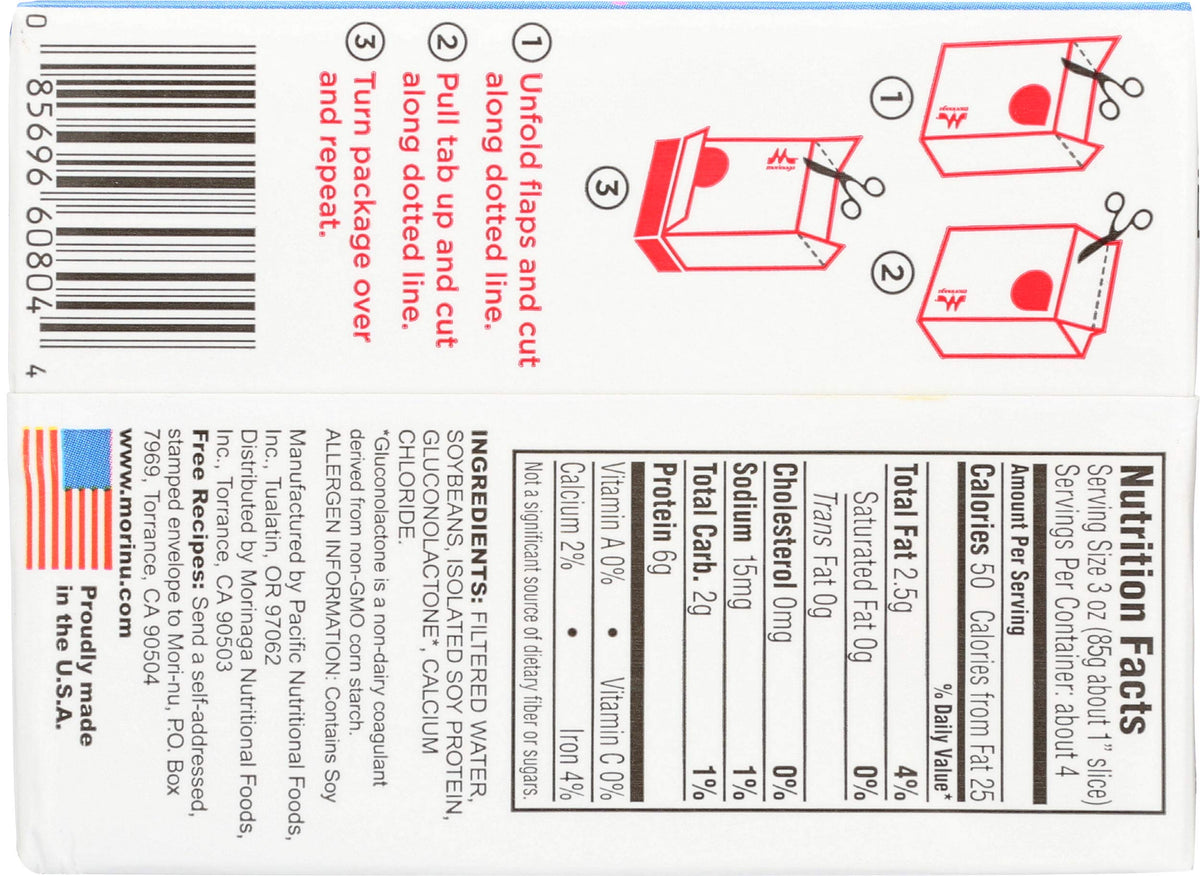 Mori-Nu Silken Firm Tofu, Case of 12, 10.8 Ounce Packs