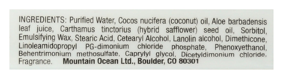 Mountain Ocean Skin Trip Coconut Moisturizer, 8 Fl Oz