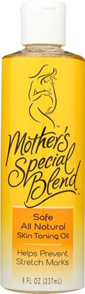 Mountain Ocean Mother's Special Blend All Natural Skin Toning Oil, 8 Fluid Ounce