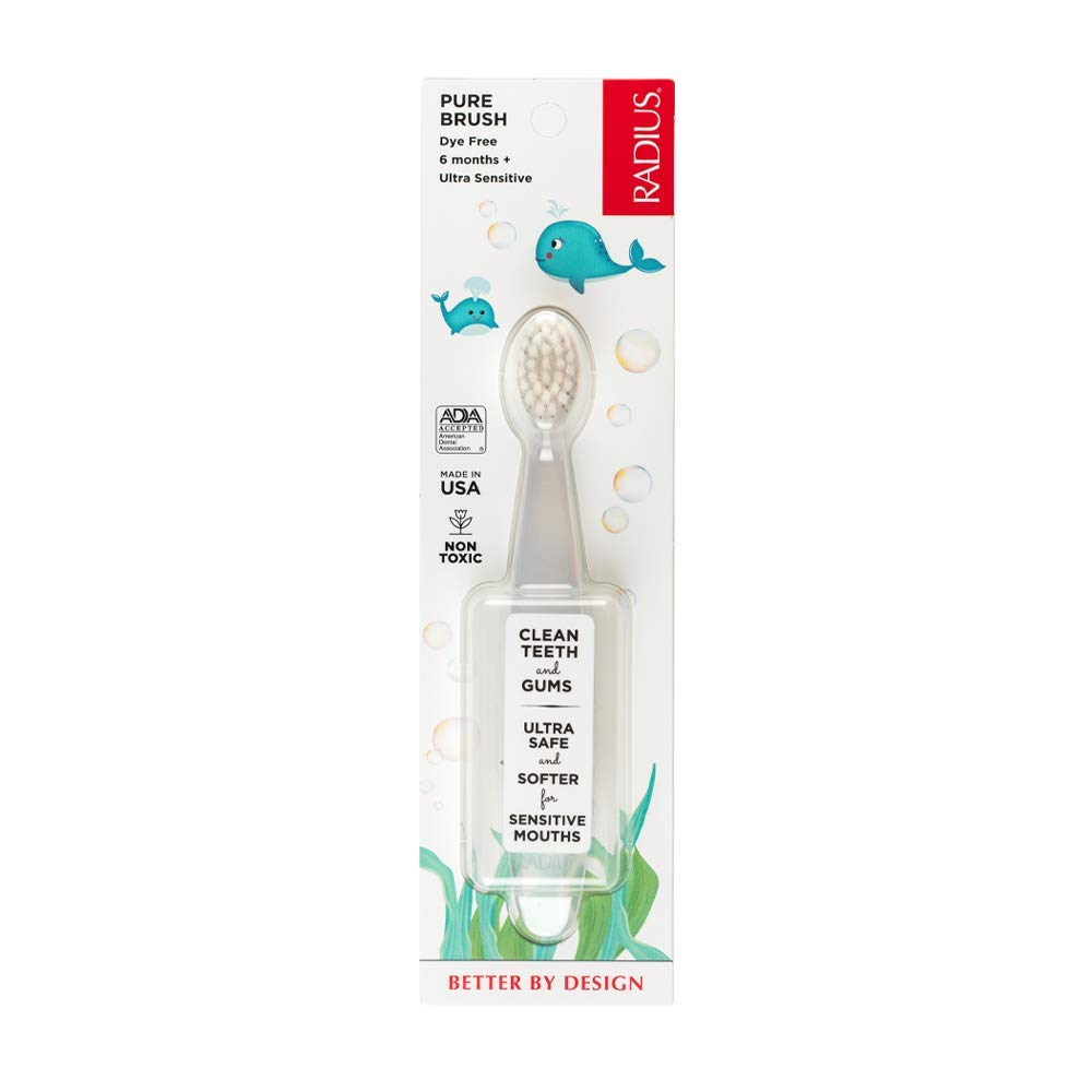 Radius Baby Soft Toothbrush, 6 Months and Up, 1 Count