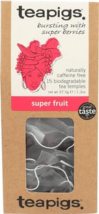 Teapigs Super Fruit Tea, Case of 6, 15 Count