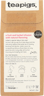 Teapigs Super Fruit Tea, Case of 6, 15 Count
