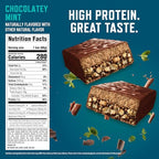 CLIF Builders Chocolate Mint Protein Bars, Case of 6 Multipacks, 6 Count, 2.4 Ounce Bars