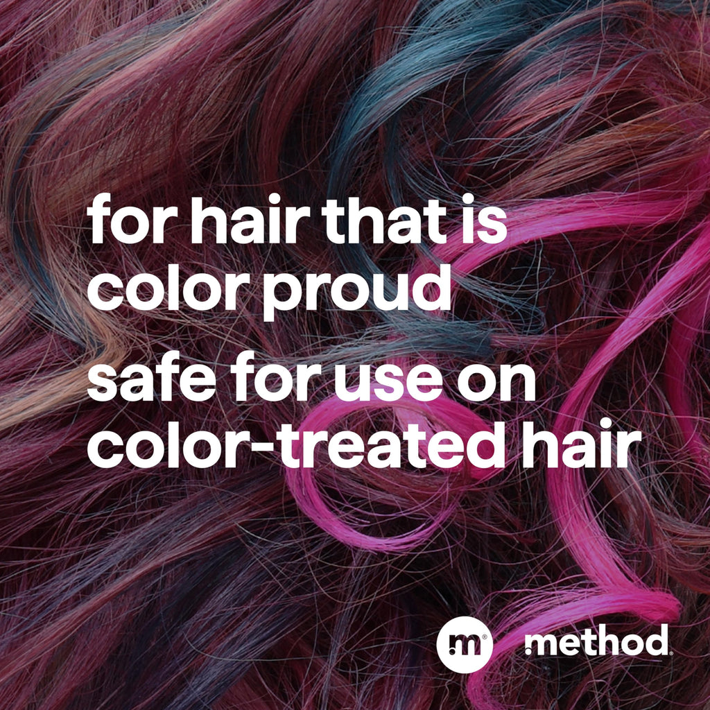 Method Mindful Matcha Vibrant Color Protect Shampoo, Case of 6, 14 Fluid Ounce