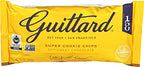 Guittard Semisweet Chocolate Super Cookie Chips, 48% Cacao, Case of 12, 10 Ounce