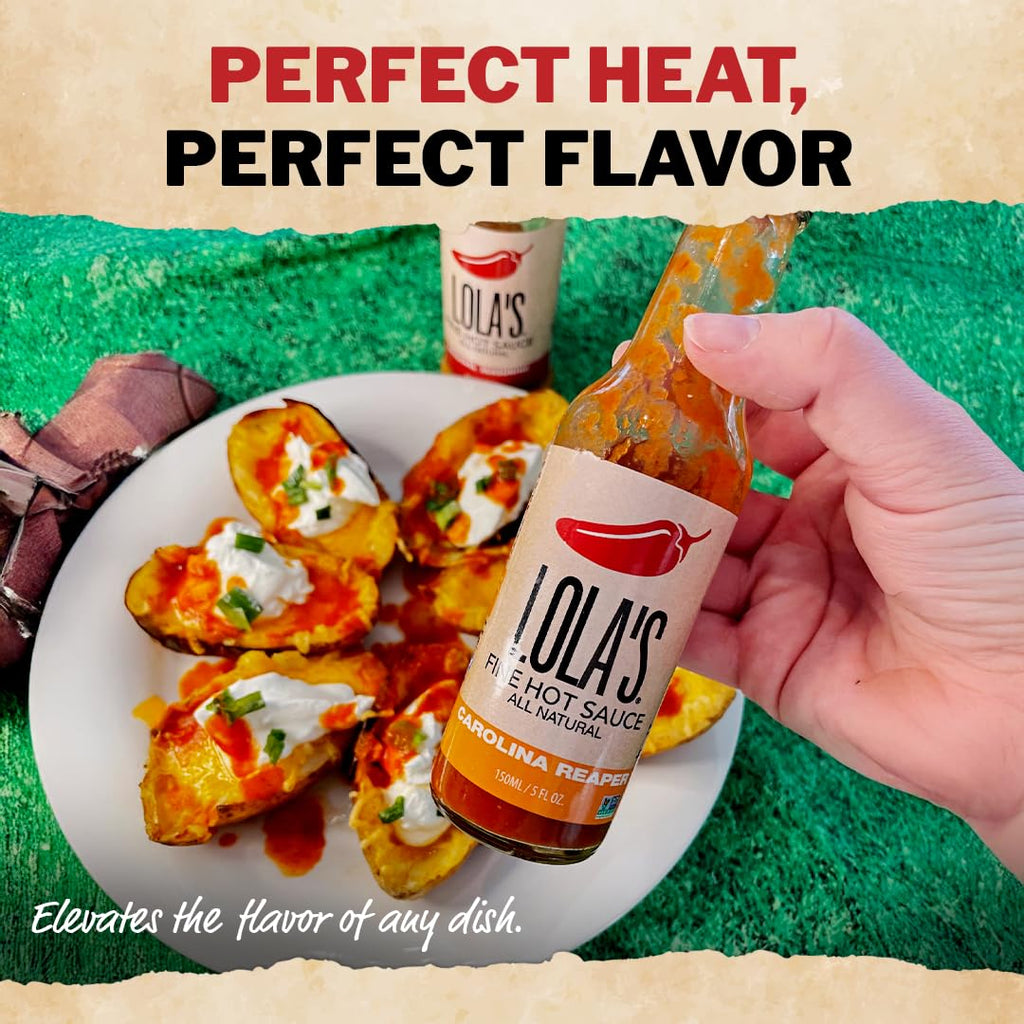 Lola's Fine Hot Sauce, Case of 12, 5 Fluid Ounce