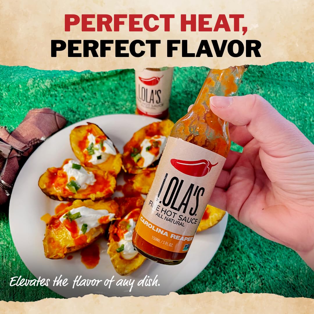 Lola's Fine Hot Sauce, Case of 12, 5 Fluid Ounce