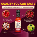 Lola's Fine Hot Sauce, Case of 12, 5 Fluid Ounce