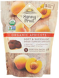 Sunny Fruit Organic Dried Apricots, Case of 6, 8.8 Ounce