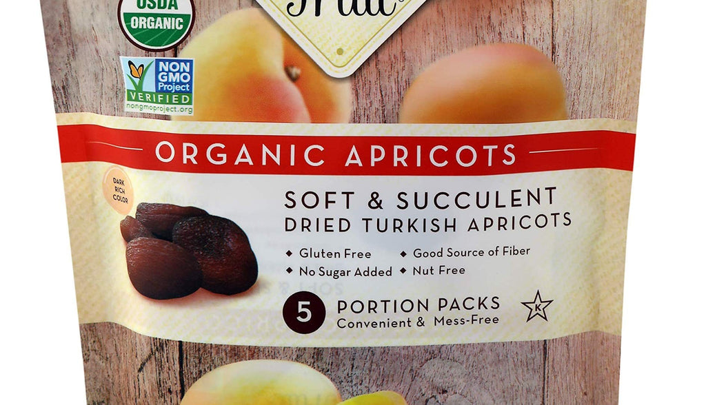 Sunny Fruit Organic Dried Apricots, Case of 6, 8.8 Ounce
