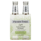 Fever-Tree Refreshingly Light Cucumber Tonic Water, Case of 6 Multipacks, 4 Count, 6.8 Fluid Ounce Bottles