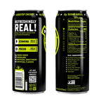 Riot Energy Citrus Lime Energy Drink, Case of 12, 16 Fluid Ounce Cans