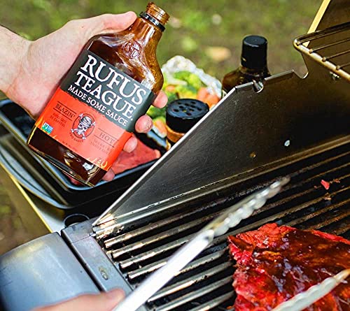 Rufus Teague Blazin' Hot BBQ Sauce, Case of 6, 16 Ounce
