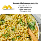 DeLallo Cavatappi Pasta, Case of 8, 16 Ounce