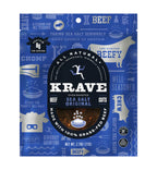 Krave Sea Salt Original Beef Cuts, Case of 8, 2.5 oz Bags