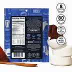 Krave Sea Salt Original Beef Cuts, Case of 8, 2.5 oz Bags