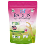 RADIUS Bubblegum EcoFlex Kids Floss Picks, 50 Count