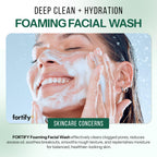 Fortify+ Clarifying Foaming Face Cleanser with Benzoyl Peroxide, 5.07 Fl Oz