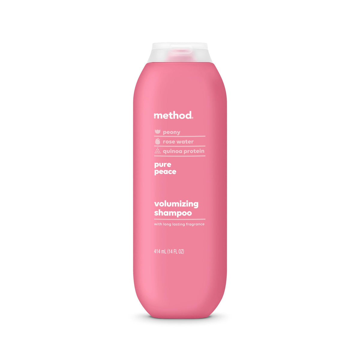 Method Pure Peace Volumizing Shampoo, Case of 6, 14 Fl Oz Bottles