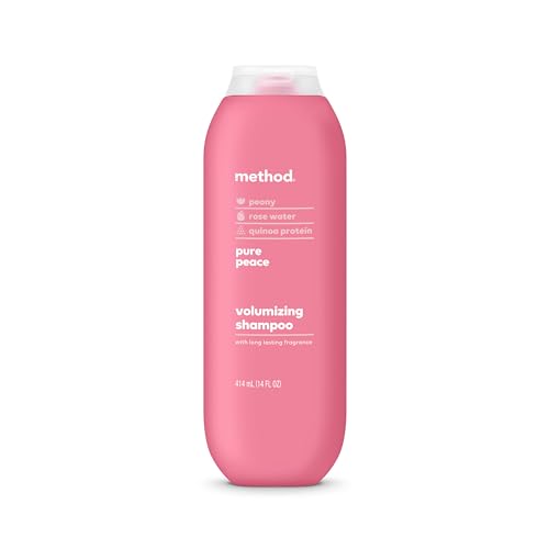 Method Pure Peace Volumizing Shampoo, Case of 6, 14 Fl Oz Bottles