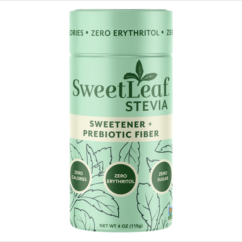 SweetLeaf Stevia Sweetener, Case of 6, 4 Oz Containers