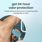 Method Men's Glacier + Granite Deodorant Stick, Case of 24, 2.65 oz