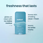 Method Men's Glacier + Granite Deodorant Stick, Case of 24, 2.65 oz
