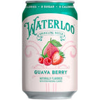 Waterloo Guava Berry Sparkling Water, Case of 2, 12 Pack 12 Fluid Ounce Cans