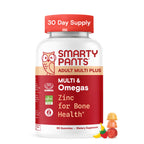 SmartyPants Adult Multi and Omega Gummy Vitamins, 90 Count