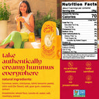 Mezete Classic Hummus To Go, Case of 6, 2.9 Ounce