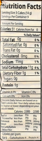 Suzie's Organic Lightly Salted Corn Cake Thins, Case of 12, 4.6 Ounce