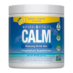 Natural Vitality Calm Sweet Lemon Magnesium Supplement Powder, 8 Ounce Container