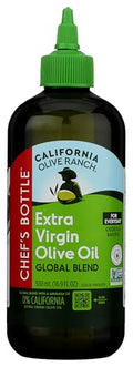 California Olive Ranch Extra Virgin Olive Oil Chef's Squeeze Bottle, Case of 6, 16.9 fl oz