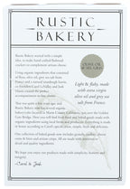 Rustic Bakery Organic Olive Oil And Sel Gris Sourdough Flatbread Bites Crackers, Case of 12, 4 Ounce Boxes