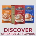 Ghirardelli Double Chocolate Hot Cocoa Mix, Case of 8, 8 Ounce Cartons