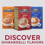 Ghirardelli Double Chocolate Hot Cocoa Mix, Case of 8, 8 Ounce Cartons