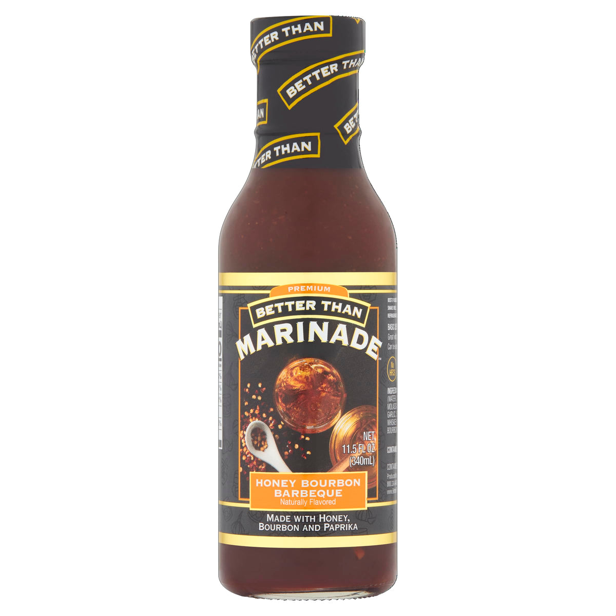 Better Than Marinade Honey Bourbon Barbeque Marinade, Case of 6, 11.5 fl oz