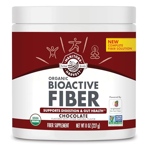 Manitoba Harvest Organic Bioactive Fiber Powder, 8 Ounce