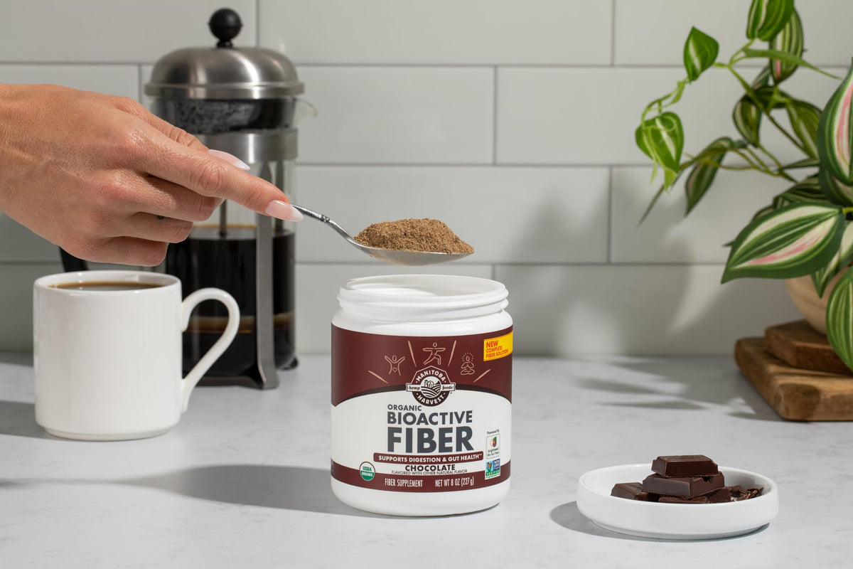Manitoba Harvest Organic Bioactive Fiber Powder, 8 Ounce