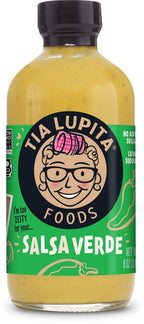 Tia Lupita Salsa Verde Sauce, Case of 6, 8 Ounce Bottles