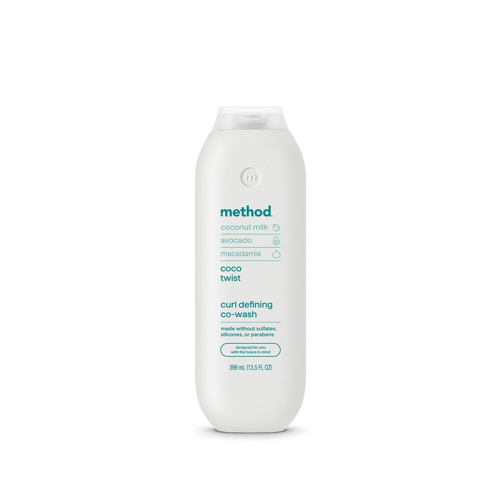 Method Coco Twist Curl Defining Co-Wash, Case of 6, 13.5 Fluid Ounce