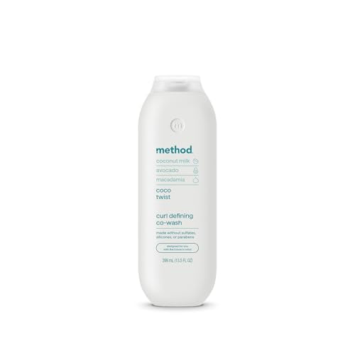 Method Coco Twist Curl Defining Co-Wash, Case of 6, 13.5 Fluid Ounce