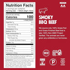 Chomps Smoky BBQ Beef Jerky Snack Sticks, Case of 8, 9.2 Ounce