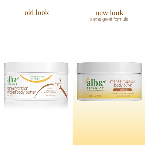 Alba Botanica Hydrating Whipped Body Cream, 6.5 Ounces