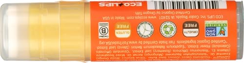 Eco Lips Mongo Kiss Organic Blood Orange Lip Balm, Case of 15, 0.25 Ounces