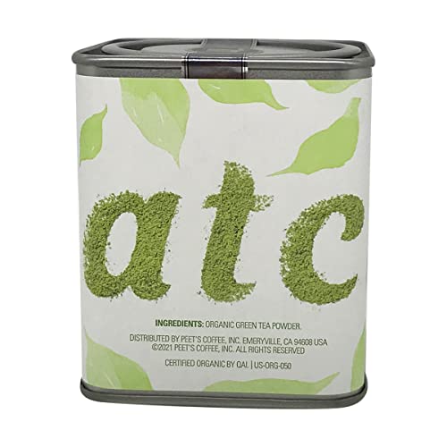 Mighty Leaf Tea Organic Matcha Green Tea Powder, Case of 6, 1.5 Ounces