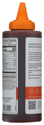 Kinder's Organic Bourbon Peach Barbecue Sauce, 15.2 Ounce, Case of 6